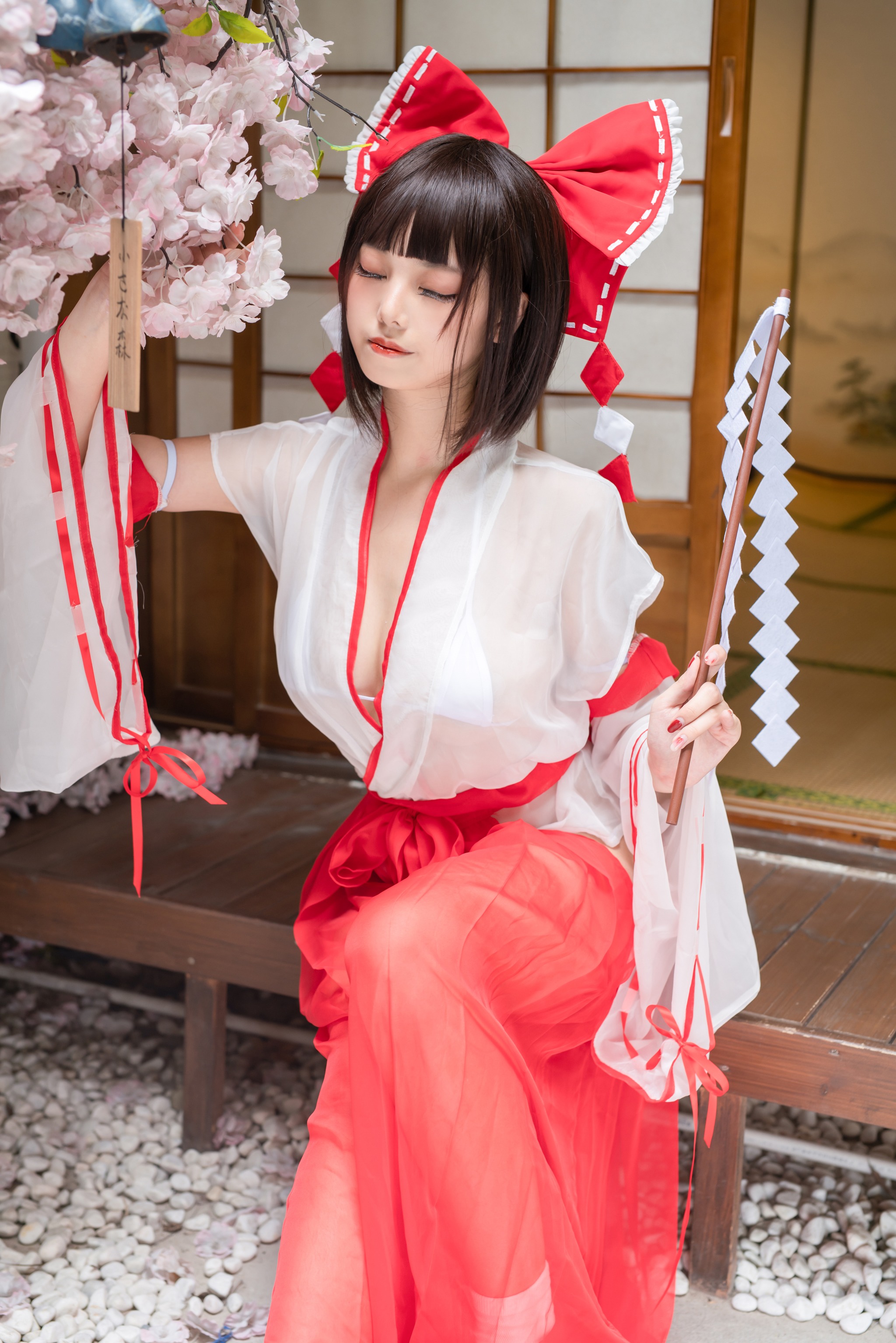 图片[1]-蜜汁猫裘 – NO.036 2020巫女 [61P]-XikXak
